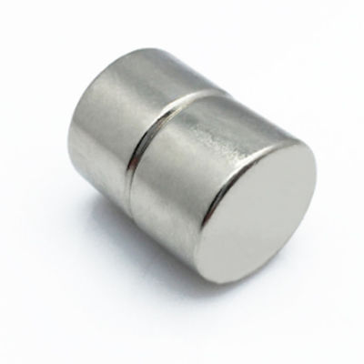 Circular N42 Neodymium Disc Magnets Black Epoxy Coated permanent