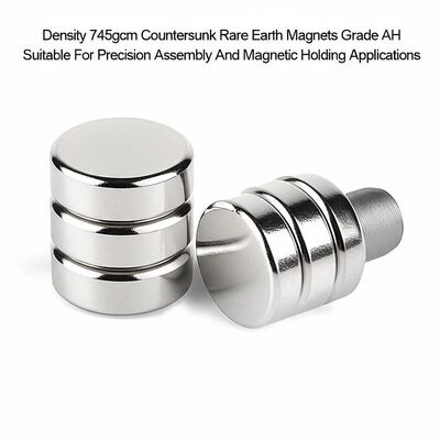 ราคาดี Density 745gcm Countersunk Rare Earth Magnets Grade AH Suitable For Precision Assembly And Magnetic Holding Applications ออนไลน์